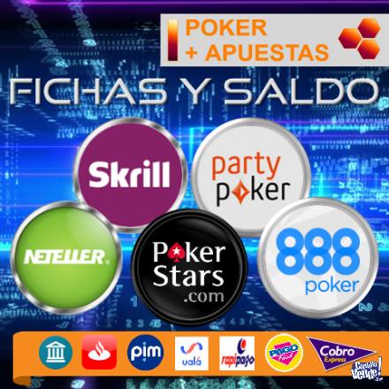 Fichas Pokerstars - Saldo Neteller / Skrill 2020