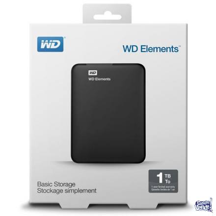 Disco Rigido Externo Western Digital Elements 1TB USB 3.0