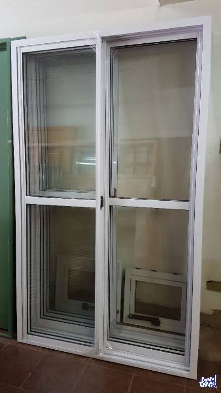 Puerta ventana aluminio 1,20 x 2,00 línea Herrero en Argentina Vende