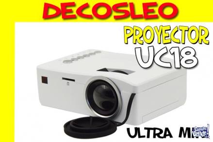 Proyector Led Uc18 Portátil 66'' Hdmi Usb + Sonido DECOSLEO en Argentina Vende