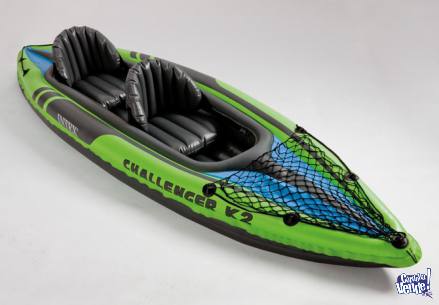 Kayak inflable para 2 personas excelente!! Intex