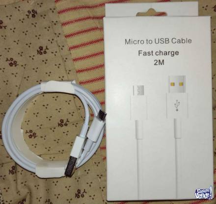 Cables Varios Tipos (C, MicroUSB o V8, IP, MiniUSB o V3)