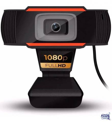 Cámara Web Webcam 1080p Full HD USB Con Micrófono