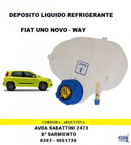 DEPOSITO LIQUIDO REFRIGERANTE FIAT UNO NOVO - WAY