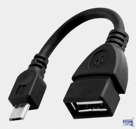Adaptador OTG Cable Micro USB a USB