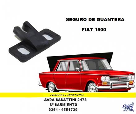 TRABA DE TAPA DE GUANTERA FIAT 1500