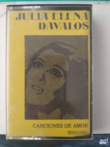Cassette - Julia Elena Dávalos - Canciones de amor