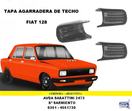 TAPA AGARRADERA DE TECHO FIAT 128