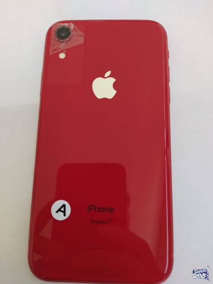 SWAPIE-IPhone XR ROJO-64GB-89%-GRADO A