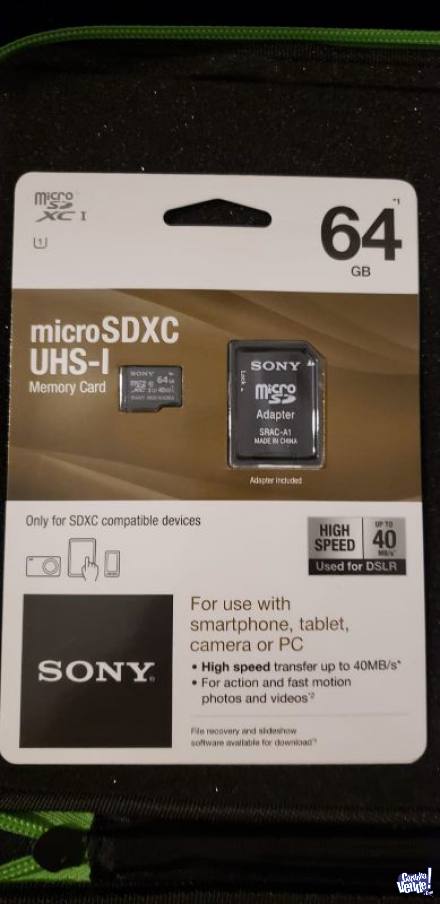 Memoria Sony Micro SD 64 Gb SDXC
