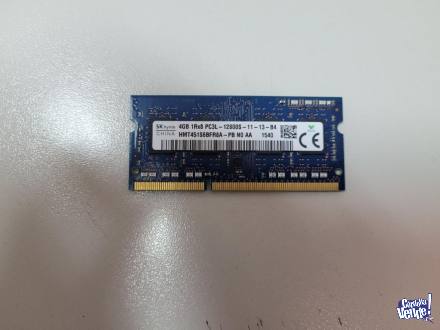 Memoria 4 gb DDR3 Sodimm para notebook marcas varias en Argentina Vende
