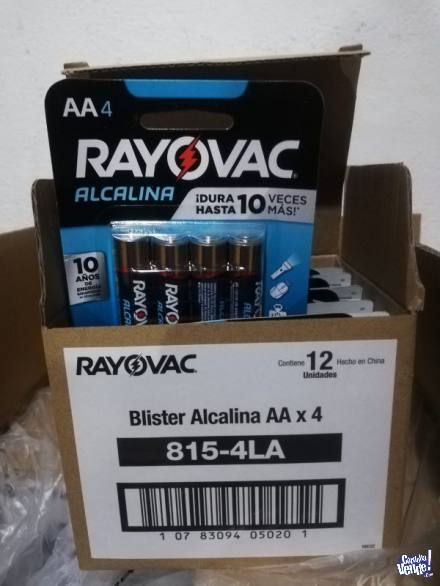 Pilas Rayovac AA caja x48 unidades