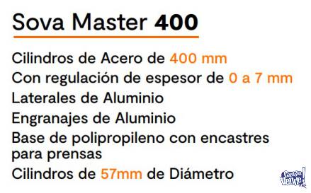 Sobadora De Mesa Manual 40 Cm - HIDRO