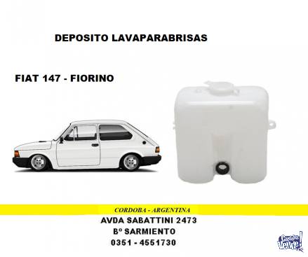 DEPOSITO LAVAPARABRIZAS FIAT 147 - FIORINO