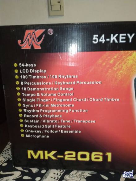 TECLADO MK-2061 54-KEYS