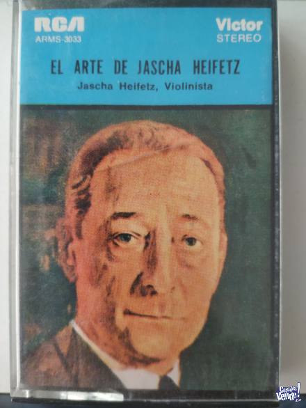 Cassette - Jascha Heifetz - El arte de Jascha Heifetz en Argentina Vende