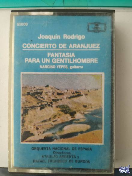 Cassette - Joaquín Rodrigo - Concierto de Aranjuez