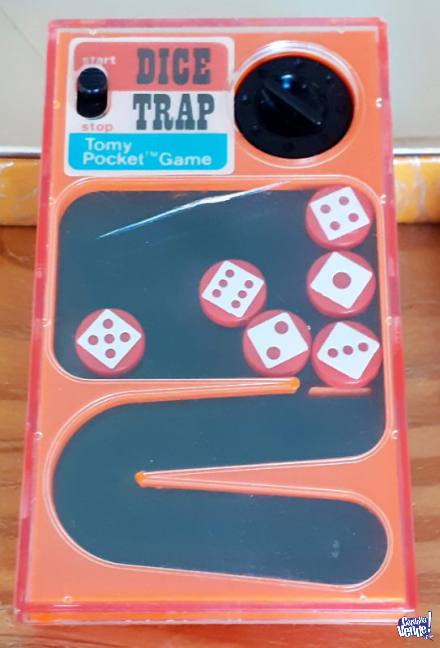 Juego de Mano Pocketeers Dice Trap - Tomy Pocket Game