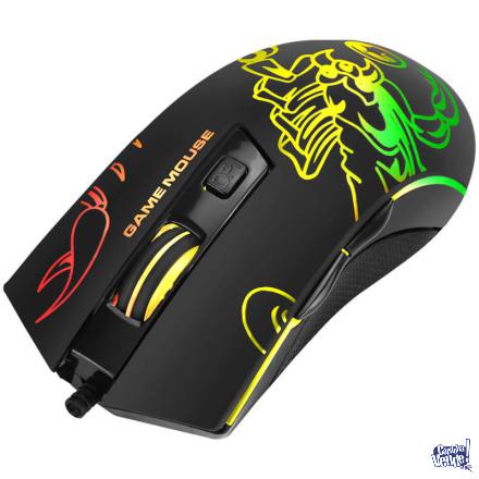 Mouse Gamer Marvo Scorpion M209 - 6400 DPI - LED 7 Colores