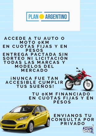 Plan Argentino Autos y Motos 