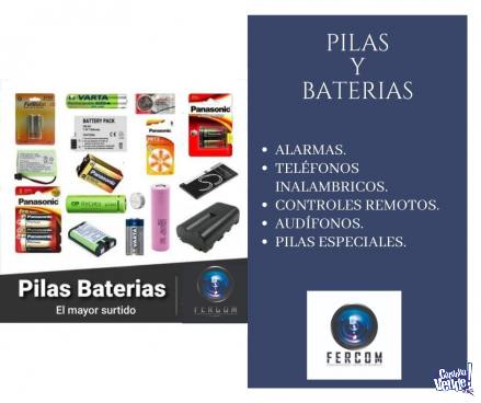 PILAS Y BATERIAS. en Argentina Vende
