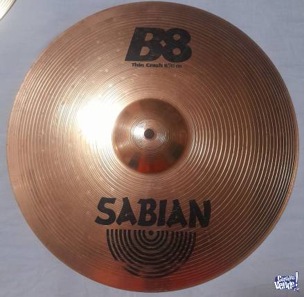 Set de platos Sabian B8 (no paiste zildjian istambul)