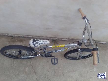Bicicleta Rod 20 Bmx Siambretta Cromada