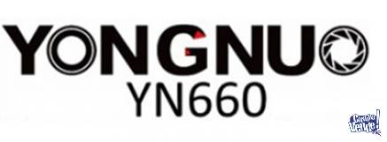 YONGNUO FLASH YN660 para NIKON / CANON / SONY / PANASONIC