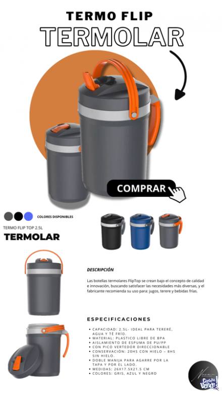 TERMO TERMOLAR 2,5L