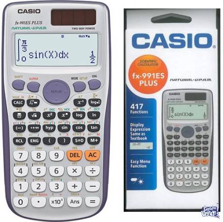 Calculadora Cientifica Casio Fx-991es Plus 417 Funciones !