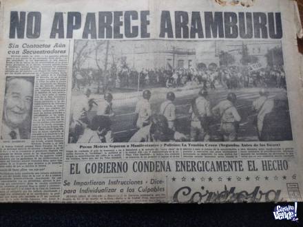 ASESINATO DE ARAMBURU DIARIOS COMPLETOS ORIGINALES