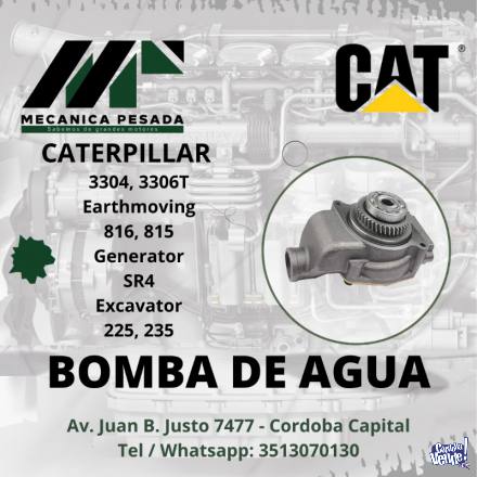BOMBA DE AGUA CATERPILLAR 3204T