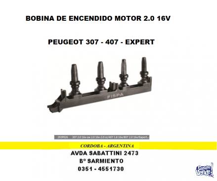 BOBINA ENCENDIDO PEUGEOT 307 - 407 - EXPERT 2.0 16V
