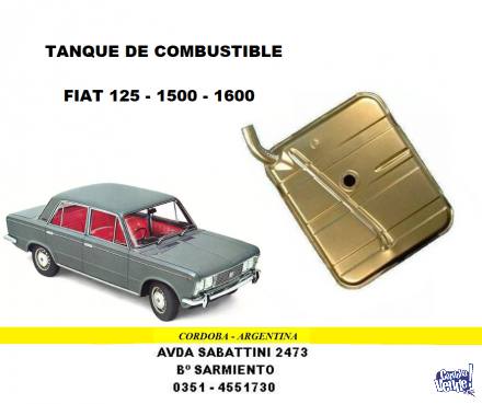 TANQUE DE NAFTA FIAT 125 - 1500 - 1600