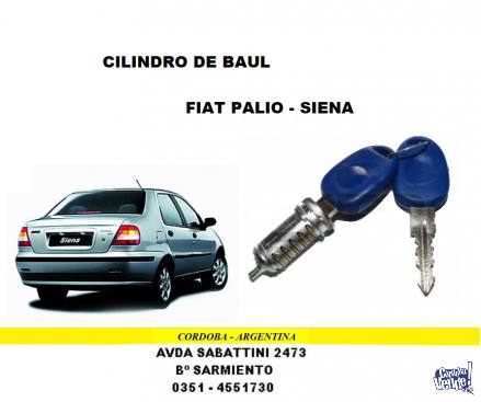 CILINDRO DE BAUL FIAT PALIO - SIENA