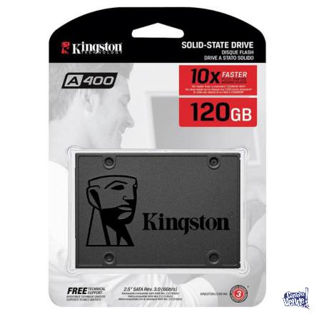 Disco Estado Solido 120GB Kingston SSD A400 Gris