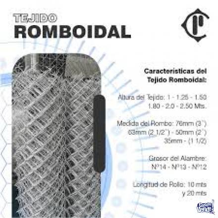 Tejido Romboidal 1.80-76-14 x 10 mts