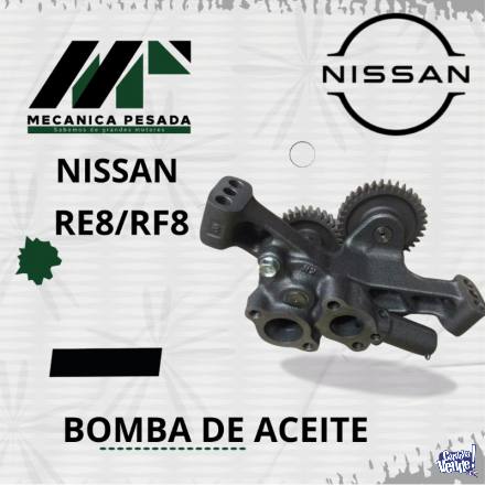 BOMBA DE ACEITE NISSAN RE8/RF8