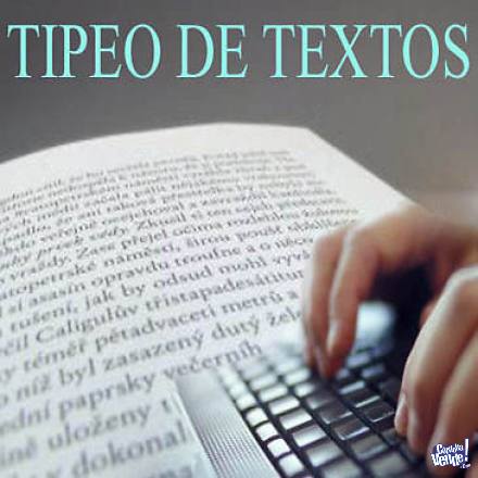 TIPEADO, DESGRABACIONES Y REDACCION DE TEXTOS- REDES SOCIALE