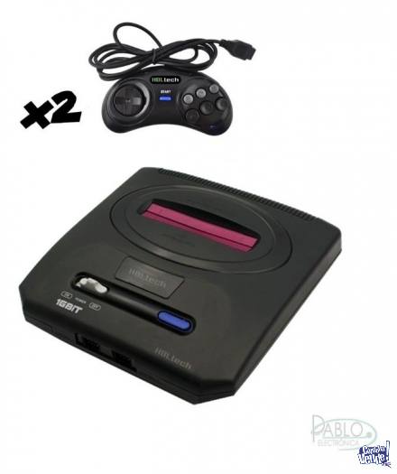 Consola De Juegos Retro Sega 16 Bits C/ Juegos ultimo