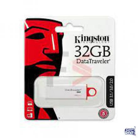 Pendrive Kingston Datatraveler G4 32gb 3.0 Blanco/rojo