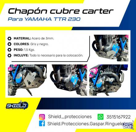 Chapon Cubre Carter Yamaha Ttr 230 - Xt 225 Shield®