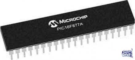 Microcontrolador Pic16f877a Usados Lote/pack 5 Unidades