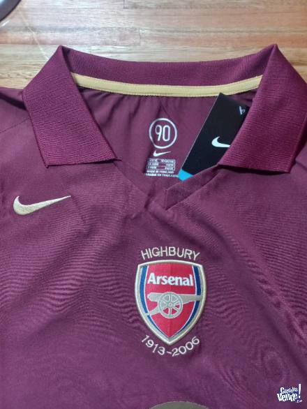 CAMISETA ARSENAL 2005/2006 - REPLICA - Talle L