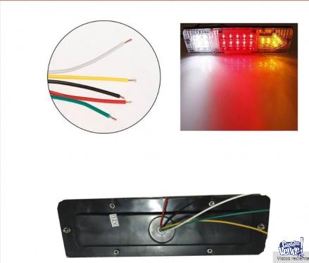 Luces Traseras LED Para Tráiler Remolque Camion