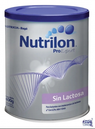 LECHE SIN LACTOSA NUTRILON x 350 gr