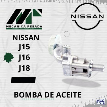 BOMBA DE ACEITE NISSAN J15/J16/J18