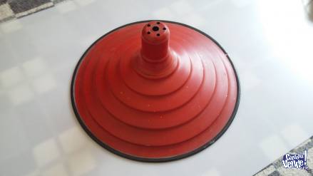 Colgante Plafon de Chapa Rojo para Lámpara de Techo