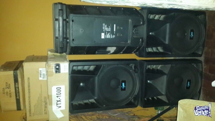bafles e-sound sy 15 gabinetes plásticos inyectado