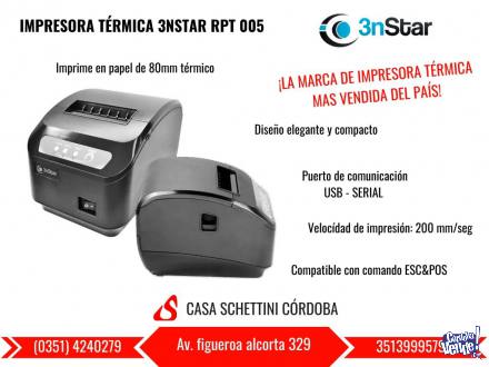 Comandera Impresora Térmica ticket 3nstar Rpt005 USB Cordob